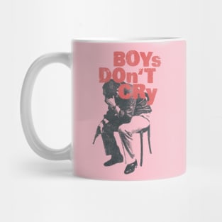 boys don't cry vintage art Mug